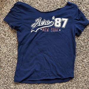 Aeropostale Navy Blue '87 New York Tee